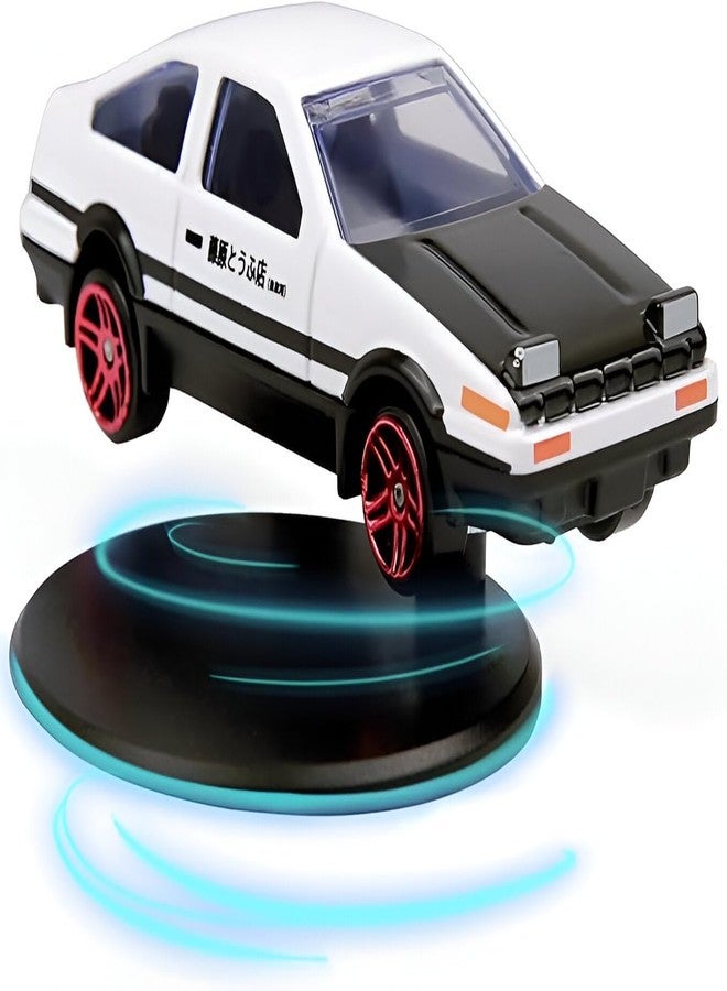 Kyraton Mini Car Model Drifting AE86 Car Model with Self Adhesive Base, 2.95inches Alloy AE86 Car Model Initial D car Dashboard Decor Charm Desk Room Decor Birthday Gift - Image 1